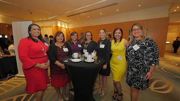 Group networking at the ACAMS 2019 Panama City Conference