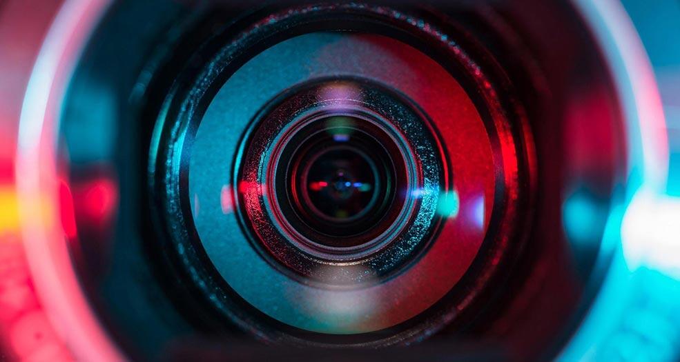 Close Up of a Camera Lense