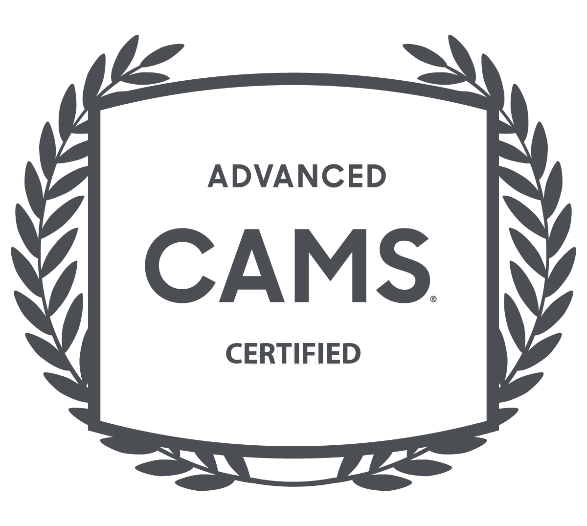 Advanced CAMS Certified Crest
