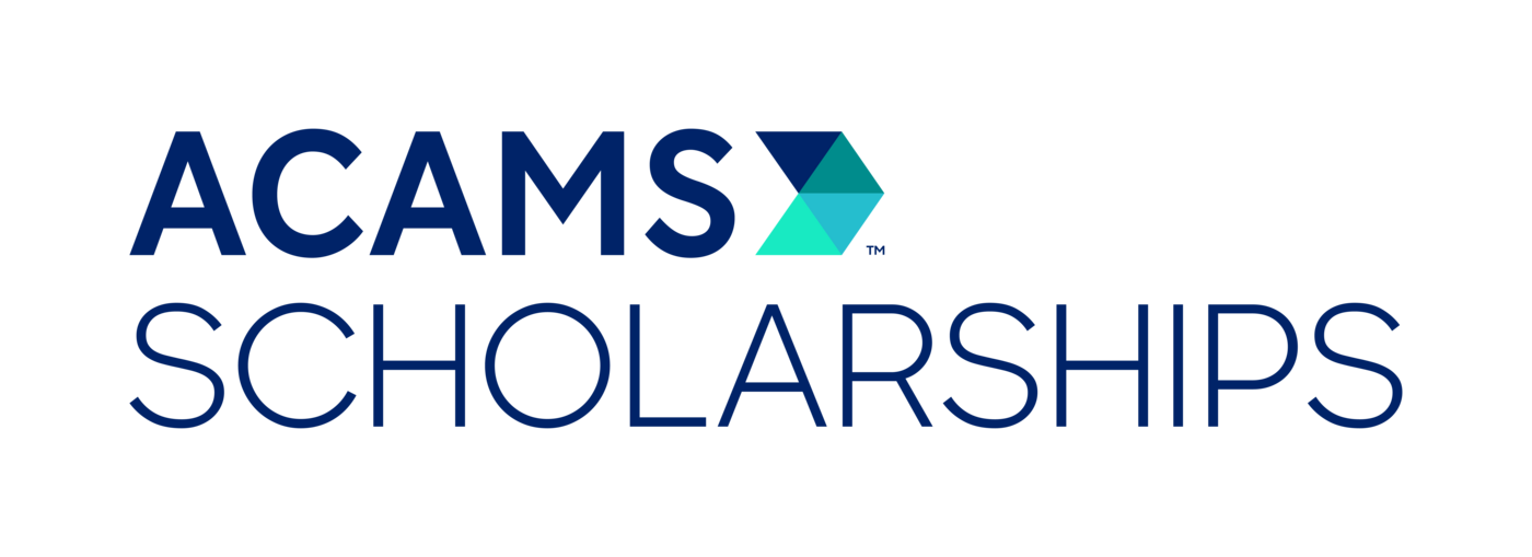 ACAMS Scholarships Logo Stacked
