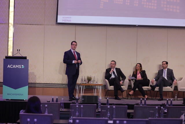 MENA Conference Recap Photo - Four panel speakers