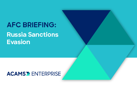 AFC Briefing: Russia Sanctions Evasion
