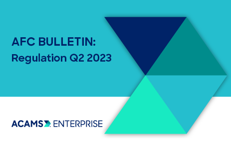 AFC Bulletin: Regulation Q2 2023