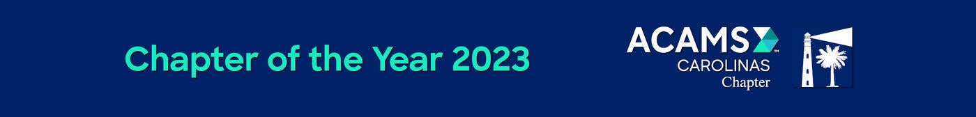 Chapter of the Year Banner 2023