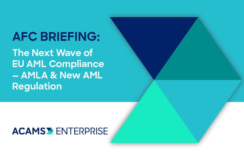 AFC Briefing The Next Wave of EU AML Compliance - Thumbnail