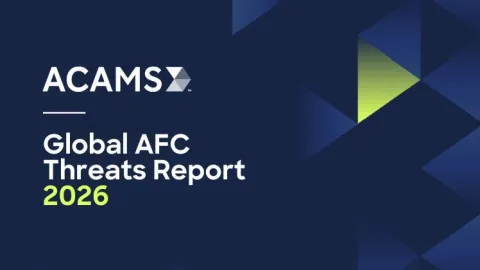 ACAMS Global AFC Threats Report 2026